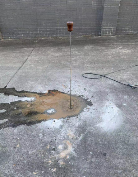 消防水管漏水探漏相关现场图